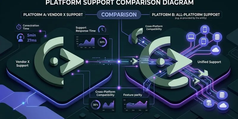 Diagram showing platform compatibility for ONClix across multiple platforms versus Triple Whale on Shopify
