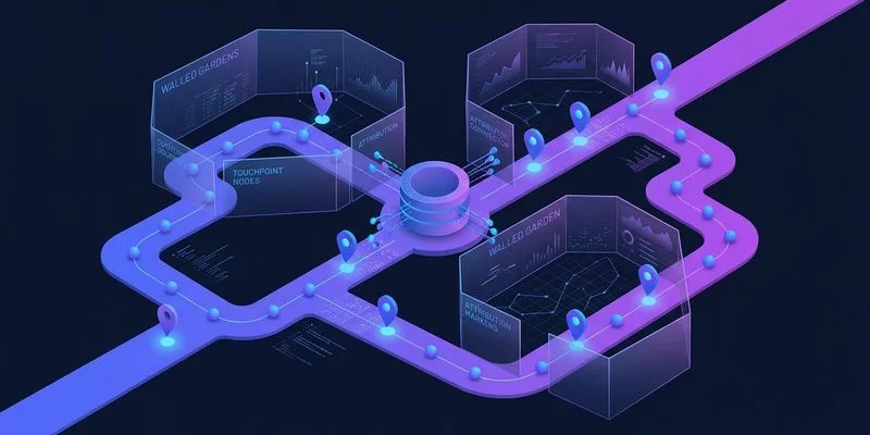 Walled garden data silos preventing complete attribution
